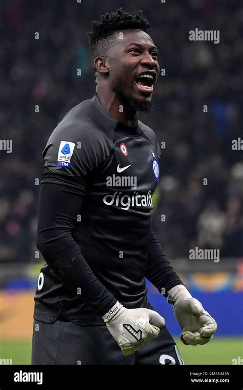 Milano Italy 04th Jan 2023 Andre Onana Of Fc Internazionale