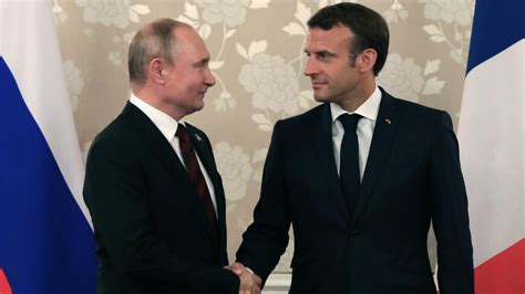 Frances Macron To Pressure Putin On Ukraine Ahead Of G7