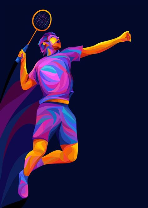 badminton poster modern poster layouts