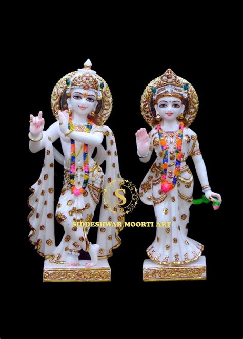 Siddeshwar Export Marble Radha Krishna Statue At Rs 35000 Marble