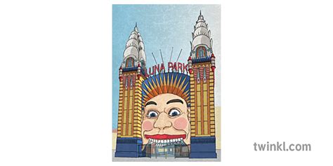 Luna Park 1 Illustration Twinkl