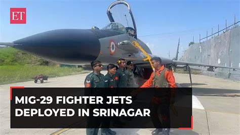 Mig Fighter Jets Squadron Deployed At Srinagar To Tackle Pakistan