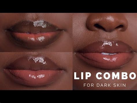 EASY EVERYDAY LIP COMBO FOR DARK SKIN BEGINNER FRIENDLY YouTube