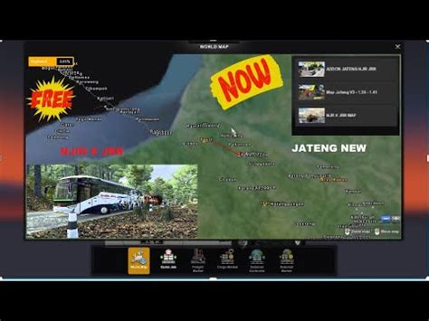 SHARE TERBARU FIX RILIS NEW MAP ADDON GABUNG MAP JATENG NJIR JRR