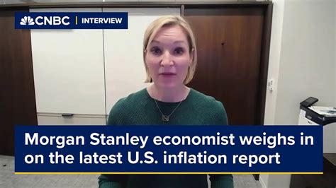 Morgan Stanleys Ellen Zentner Weighs In On The Latest Us Inflation