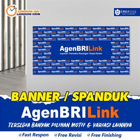 Jual Banner Spanduk Backdrop Dinding Agen Brilink Shopee Indonesia