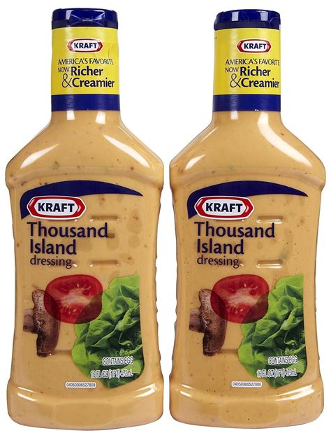 Kraft Thousand Island Dressing 16 Oz 2 Pk Grocery