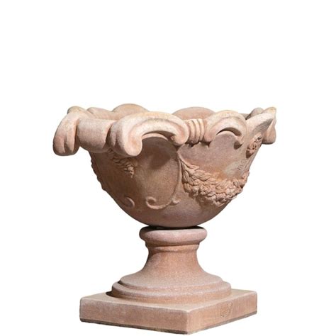 Vaso Ornamentale Del 700 Poggi Ugo Terracotta Impruneta