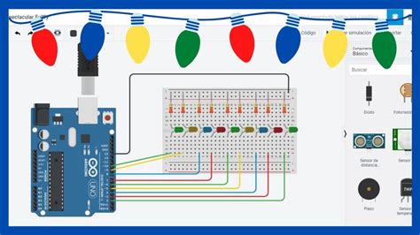 Secuencias De Leds Con Arduino Y Tinkercad Youtube