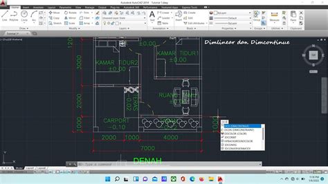 Cara Membuat Dimensi Di AutoCAD YouTube