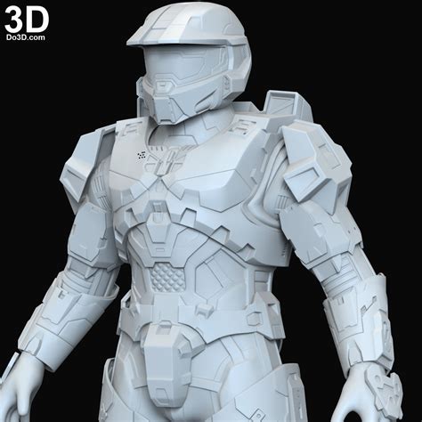 3D Printable Model Halo Infinite Master Chief Full Body Armor Helmet