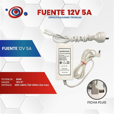 Fuente Switching V A W Pl Stica Ottech