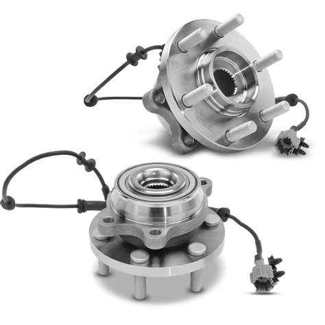 2x Wheel Bearing Hub Front For Nissan Navara D40 D22 YD25 Pathfinder