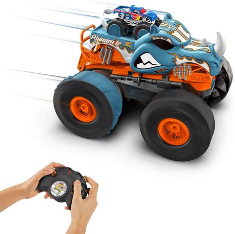 Hot Wheels Monster Trucks R C Rhinomite Mega Transformacja HPK27 Ceny I Opinie Ceneo Pl