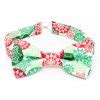 Red And Green Snowflake Bow Tie Labor Of Love Baby Boutique