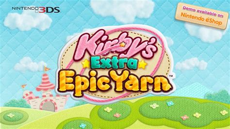 Kirby's Extra Epic Yarn demo trailer, more footage