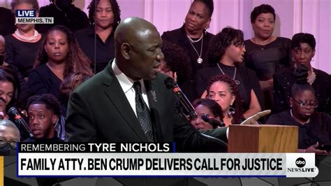 Ben Crump Says Tyre Nichols Legacy Will Be One Of Equal Justice