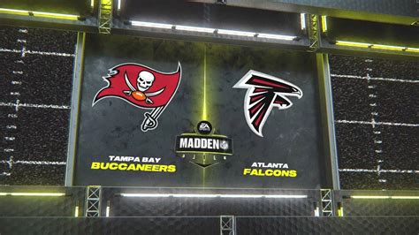 Madden NFL 24 Tampa Bay Buccaneers Vs Atlanta Falcons Simulation PS5