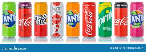 Coca Cola Cocacola Fanta Sprite Produits Limonade Boissons Gazeuses