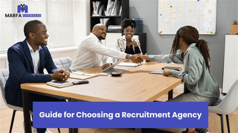 Guide For Choosing A Recruitment Agency Marfa Overseas Employment