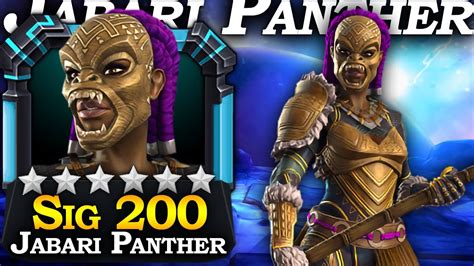 Jabari Panther Testing Arena Grinding Marvel Contest Of Champions Youtube