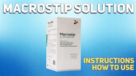 Macrostip Solution How To Use Uses Dosage Side Effects Contraindications Youtube