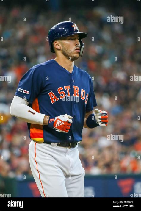 Houston Tx May 26 Houston Astros Shortstop Carlos Correa 1 Gets A