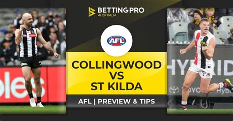 Collingwood Vs St Kilda Tips Afl Preview Predictions