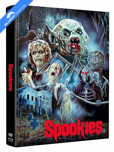 Spookies Die Killermonster Wattierte Limited Mediabook Edition Blu