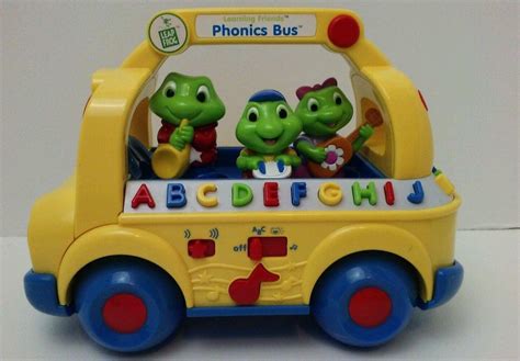 LeapFrog Learning Friends Phonics Bus ABC's Songs Tad Lily Leap Retired ...