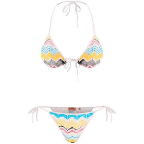 Missoni Swim Missoni Chevron Lightweight Knit Bikini Set Poshmark