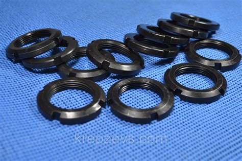 Гайка М33 круглая шлицевая ГОСТ 11871-88, DIN 981 - купить на krepzevs.com