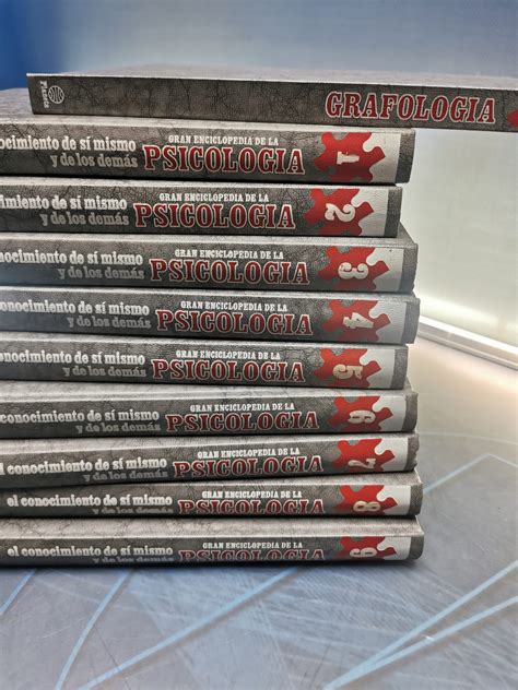 Libros Gran Enciclopedia De La Psicolog A El Conocimiento De Si Mismo