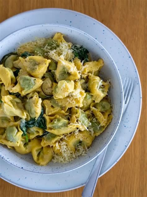 Creamy Lemon Tortellini Recipe Simple Home Edit