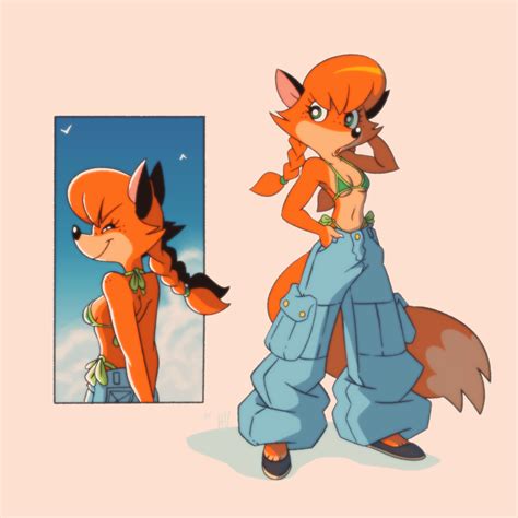 Safe Artist Fox Popvli Oc Oc Only Oc Patty Fox Popvli