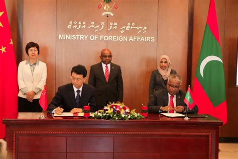 Ministry Of Foreign Affairs On Twitter Maldives And China Sign Key