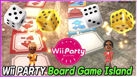 Wii Party Board Game Island Master Jackson Vs George Vs Yoko Vs