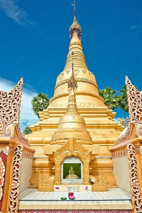 Golden Buddhist Temple Buddha Building Architecture Temple Photo ...