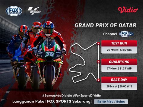 Jadwal Motogp 2021 Lengkap Ini Link Nonton Streamingnya Vidio