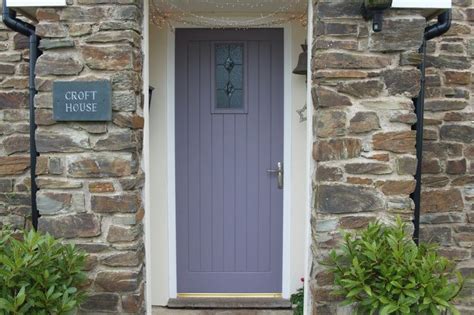 Modern Country Style The Best Front Door Paint Colours Dusky Purples