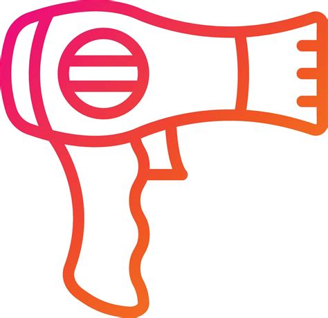 Hair Dryer Vector Icon Design Illustration 21717545 Vector Art At Vecteezy