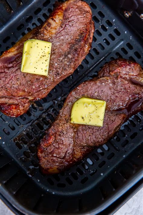 Air Fryer New York Strip Steaks Lara Clevenger