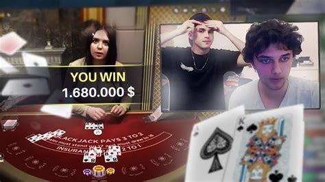 Nos Volvemos LOCOS Jugando BLACKJACK MANOS DE 500K YouTube