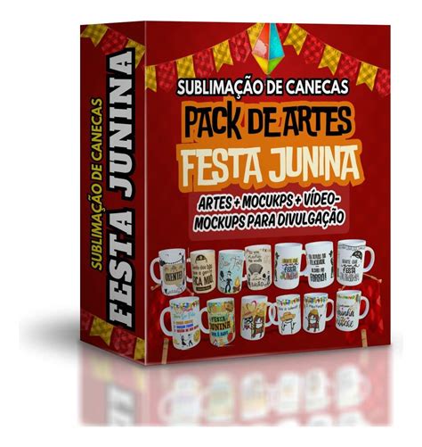 Mega Pack Artes Sublima O Canecas Festa Junina B Nus Arquivos