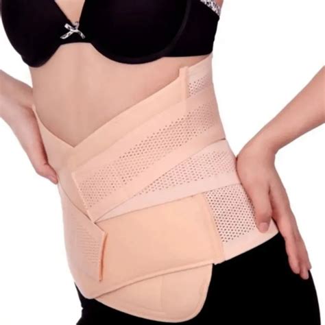 Đai dán siết eo nịch bụng màu nude Chiaki vn