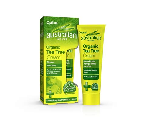 Optima Australian Organic Tea Tree sótthreinsandikrem 50 ml