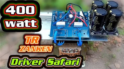 Cara Merakit Power Amplifier Watt Mono Youtube