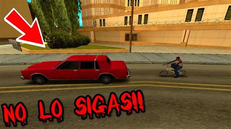 Nunca Sigas El Auto Rojo Del Gta San Andreas O Te Ocurrira Esto