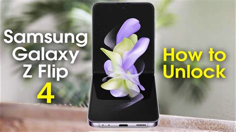 How To Unlock Samsung Galaxy Z Flip 4 YouTube