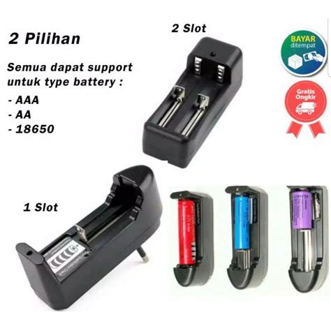 Jual Charger Cas Isi Slot Universal Battery Baterai Batere